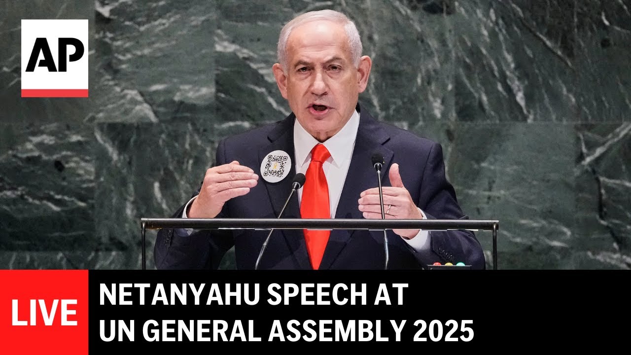 LIVE: Netanyahu speech at UN General Assembly 2025
