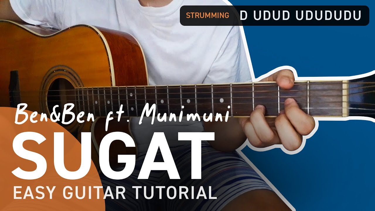 SUGAT Guitar Tutorial Ben&Ben ft. Munimuni Chordiko YouTube