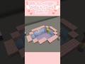 かわいいプールの作り方🤍 #minecraft #minecraftbuilding #マイクラ #マイクラ建築 #shorts