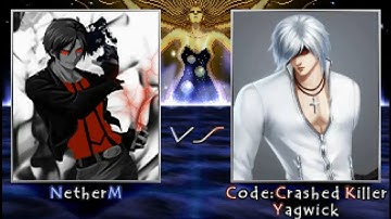 【MUGEN】Nether M (Normal Mode & Hypernull Mode) vs Code Crashed Killer (Lv4) & Yagwick (Lv4)