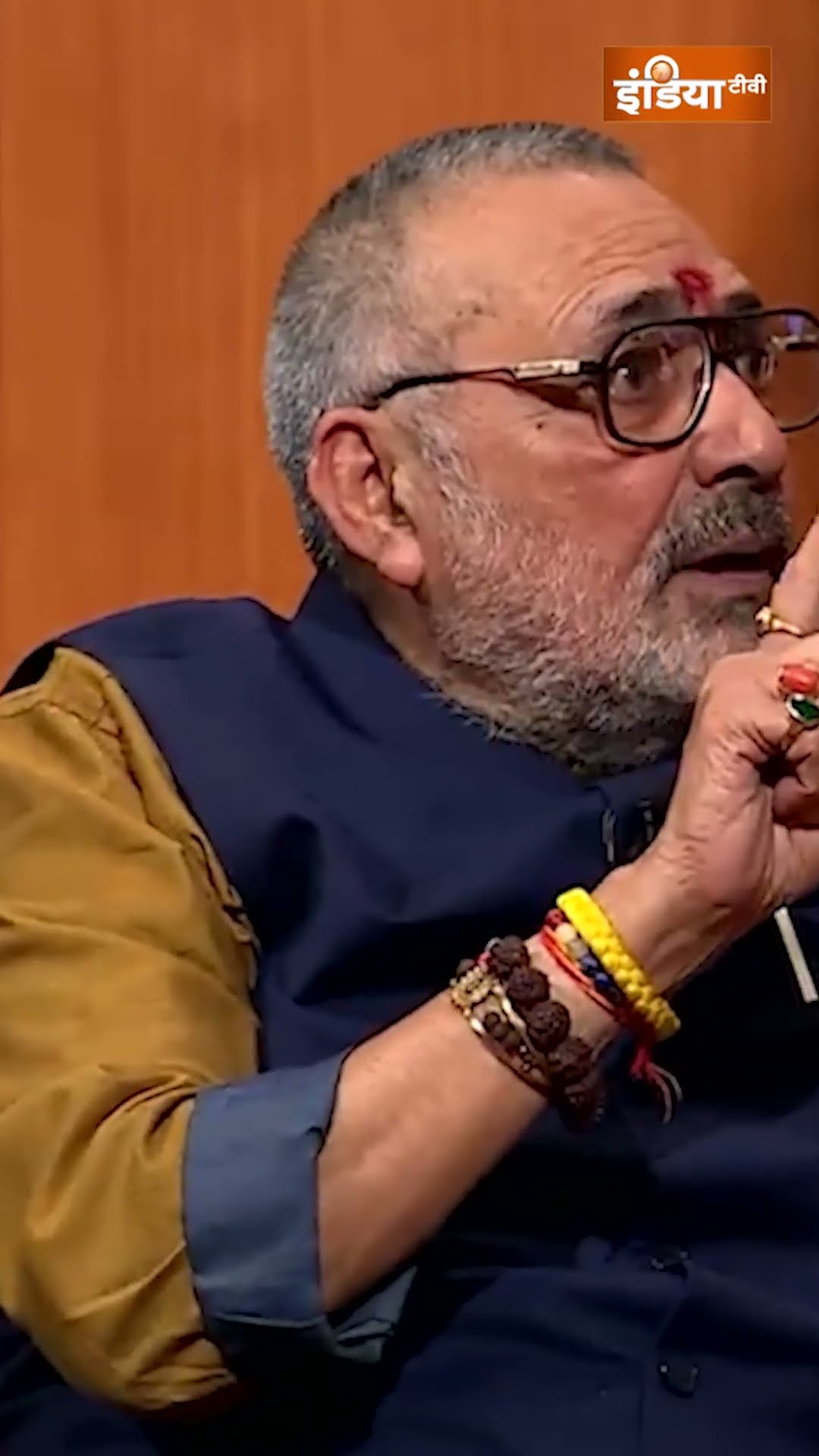 'मैं सब कुछ छोड़ सकता हूँ लेकिन हिन्दुत्व को कभी नहीं छोड़ सकता': #girirajsingh  #rajatsharma #shorts
