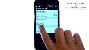 HTC Droid DNA -- How Do I Disable Predictive Texting