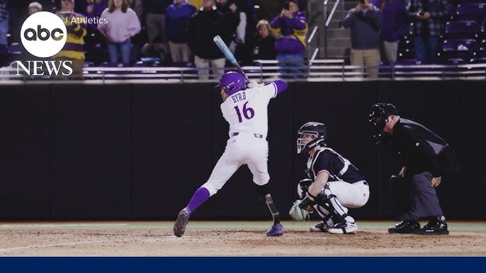 First D1 College Baseball Player With A Prosthetic Leg Takes The Field