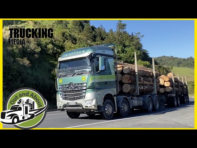 New Zealand Trucks | Out and About Ep. 36 | Truck Spotting