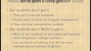 Algebraic Structures and Applications (ASAA)