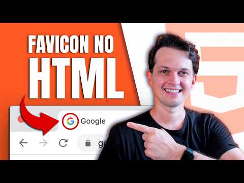 Como colocar favicon no HTML - Inserindo ícone na barra de navegação do seu site