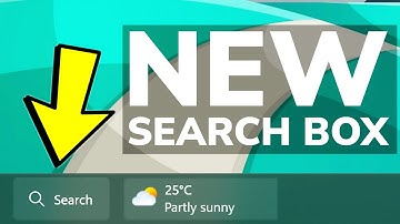 How to Enable the New Search Widget on the Taskbar in Windows 11 25136