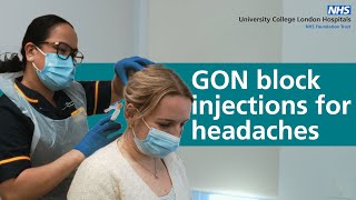 Headache treatment | Greater occipital nerve (GON) block injections