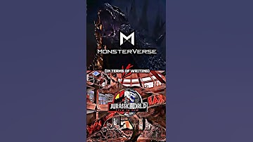 Monsterverse Vs Jurassic Saga (In Terms Of Writing) #edit #godzilla #kong #1v1