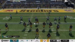 Jaguar vs Pittsburgh steelers