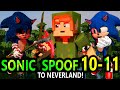 Sonic spoof 10  11 to neverland official minecraft animation peter pan series season 1