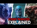 Every Monster in Stranger Things Explained To Fall Asleep To