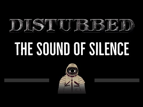 Disturbed • The Sound of Silence (CC) 🎤 [Karaoke] [Instrumental Lyrics]