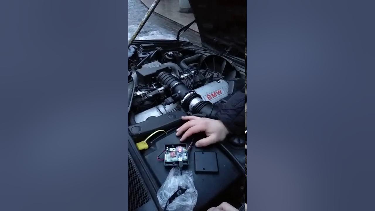 Замена механического расходомера ( лопаты ) на пленочный ДМРВ BMW ...