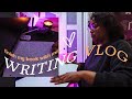 Finishing the first draft of my BEST book yet 📚 grieving endings, drafting anxiety | Writing Vlog