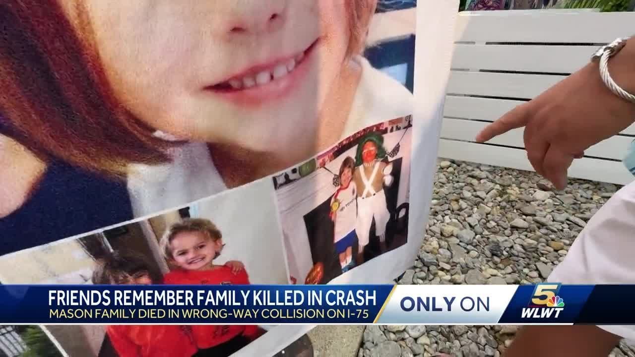 Loved ones remember Mason family of three killed in wrong-way crash ...