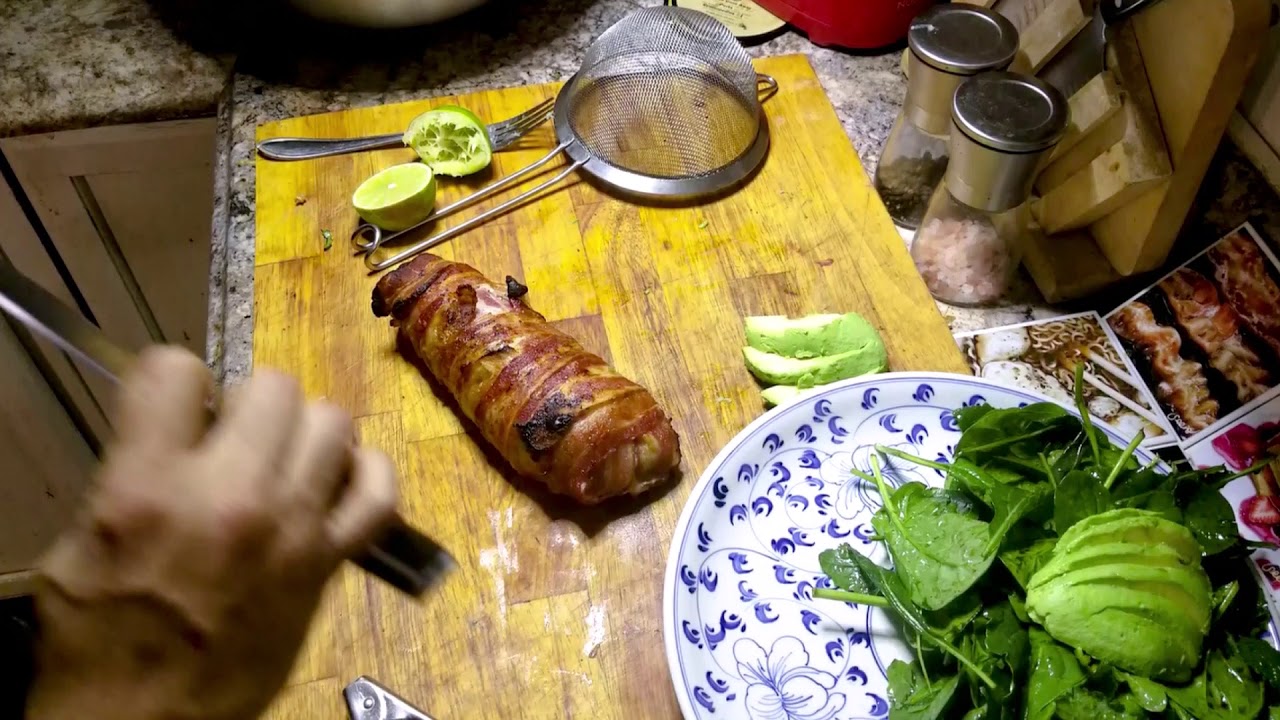 Bacon Wrapped Pork Loin Promo - YouTube