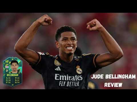 99 moments Bellingham player review fifa 23 #fyp #fifa23 #review #play