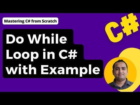 44: Do While Loop in C# with Example | Difference between while and do while in C#