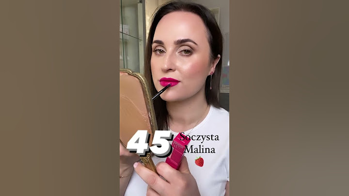 Viralowe pomadki Vinyl Ink od Maybelline 💋💄swatche nr 35 20 45 15 100