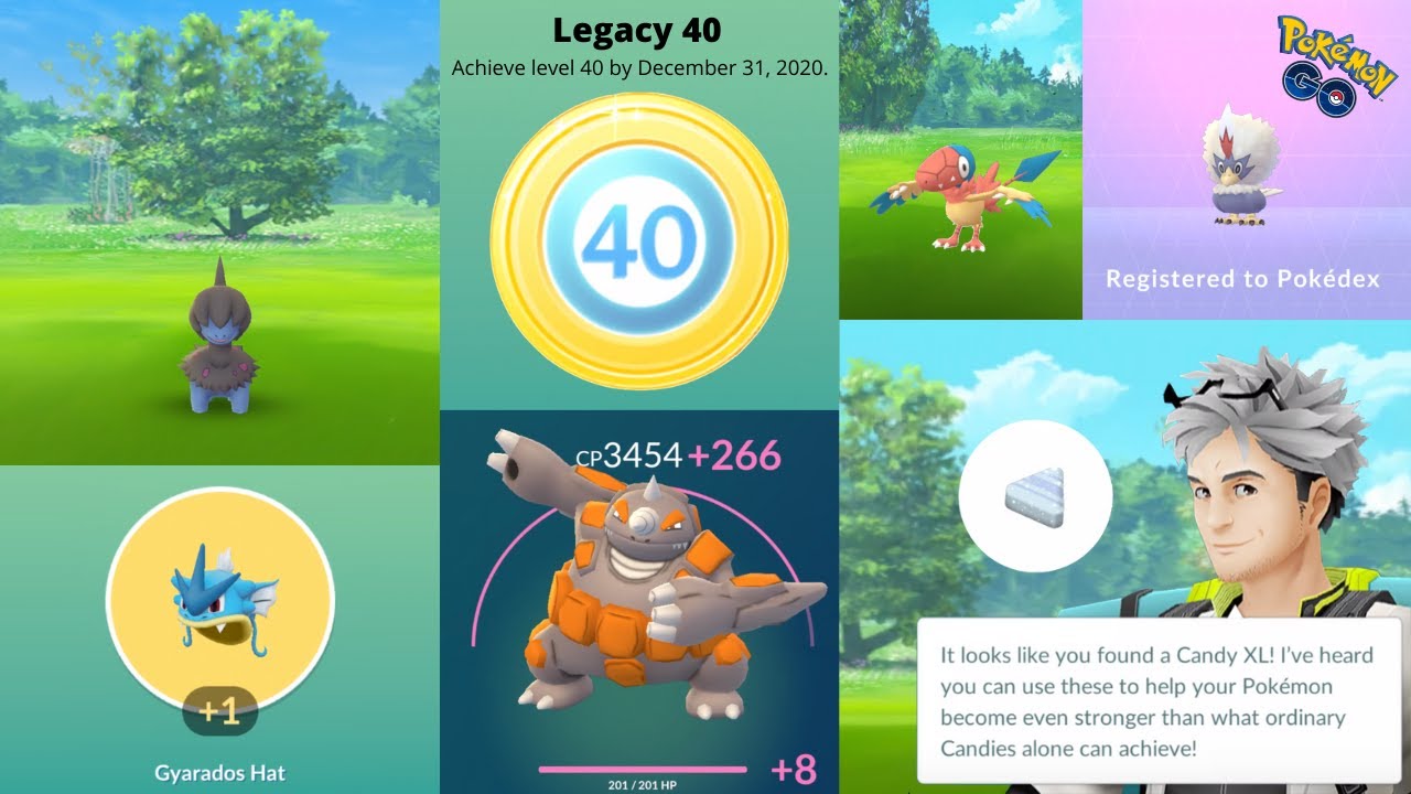 Pokemon Go Legacy 40 Challenge Youtube