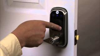 Yale Real Living Touchscreen Lever Lock Programming -  One Touch Locking 06
