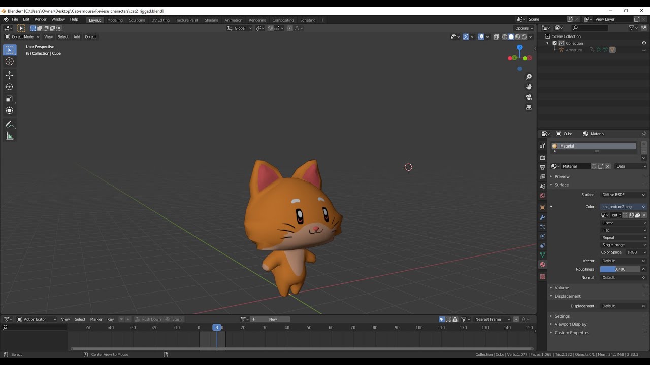 Blender 3D | Quickly Import Animation Into Unity 3D - YouTube