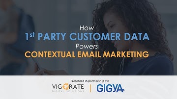 Webinar: How 1st Party Data Powers Contextual Email Marketing