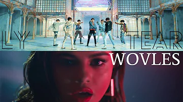 "FAKE LOVE x WOLVES" - BTS(방탄소년단) & Selena Gomez (Mashup)