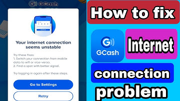 Hoe u gcash kunt repareren: uw internetverbinding lijkt instabiel | Schakel uw verbinding over va...