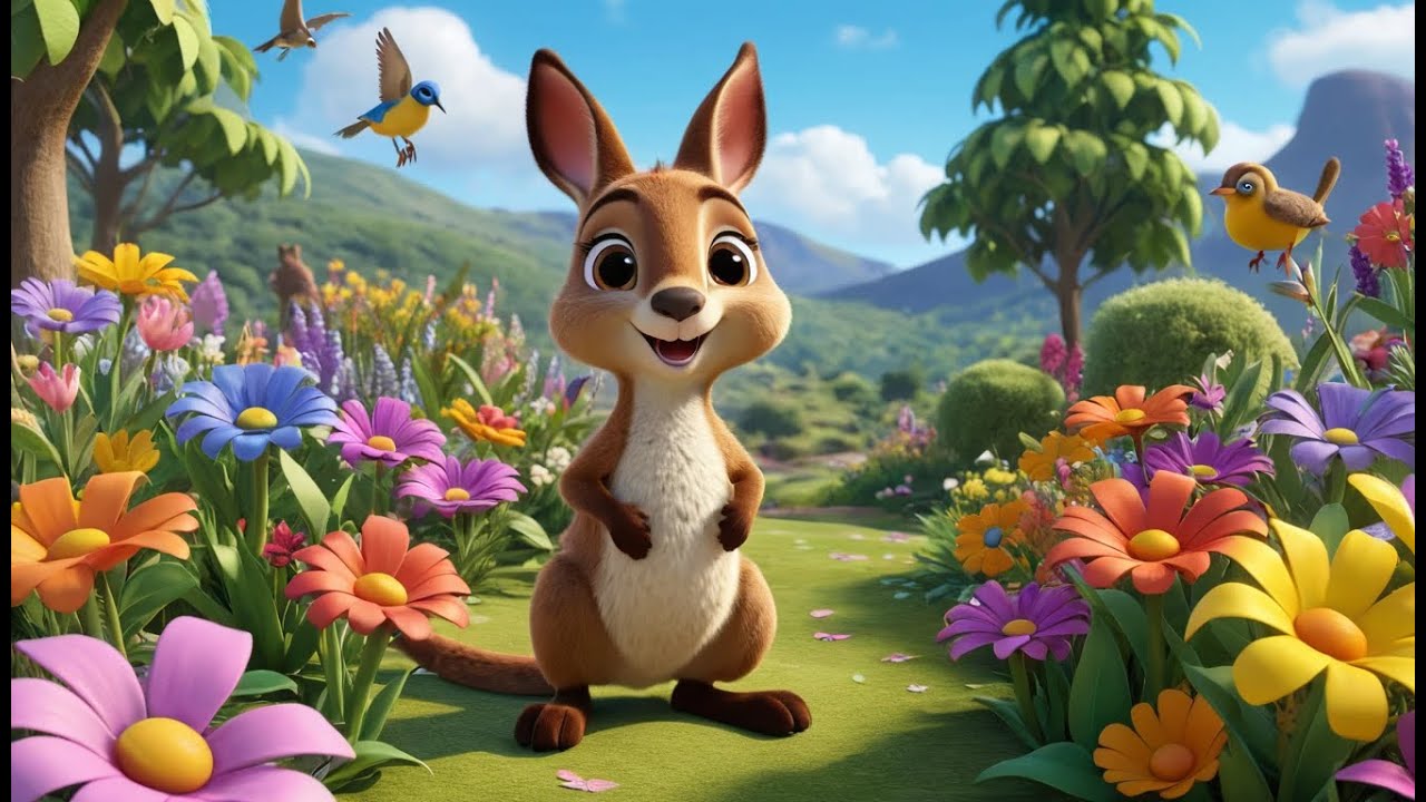 Jump Like a Kangaroo – Action Rhyme | Fun Movement Song for Kids | Sing ...