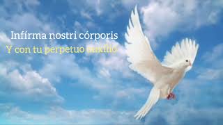 Veni Creator Spiritus - Gregorian Chant ( video con letra en español y latin )