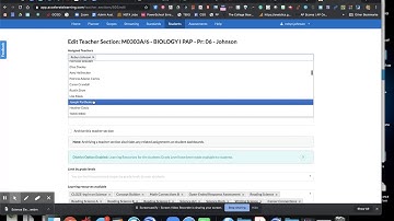 Adding Additional Teachers to STEMScopes Classes