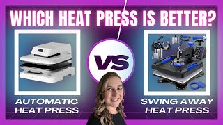 Which Heat Press Should I Buy? Vevor Swing Away vs. HTVRont Auto Heat Press Comparison