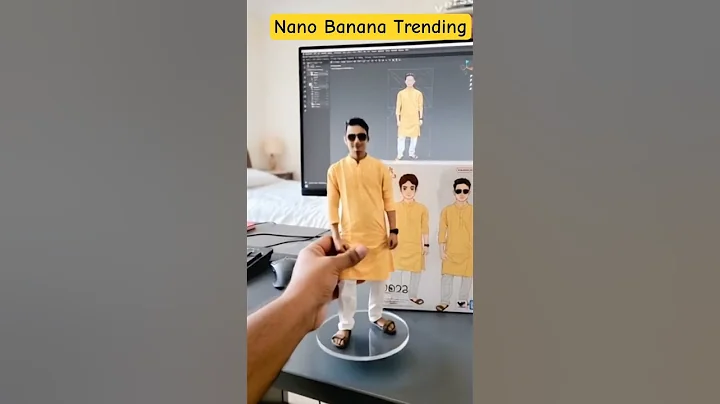 How to create Goggle Gemini Nano banana trending AI 3D model | Insta trend 3d model Prompt #cgmodel