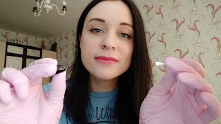 АСМР Удаление соринки из глаза | ASMR Removal of debris from the eye