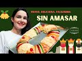 La Rosca de reyes MÁS FÁCIL |SIN AMASAR | Suavecita, esponjosa y deliciosa