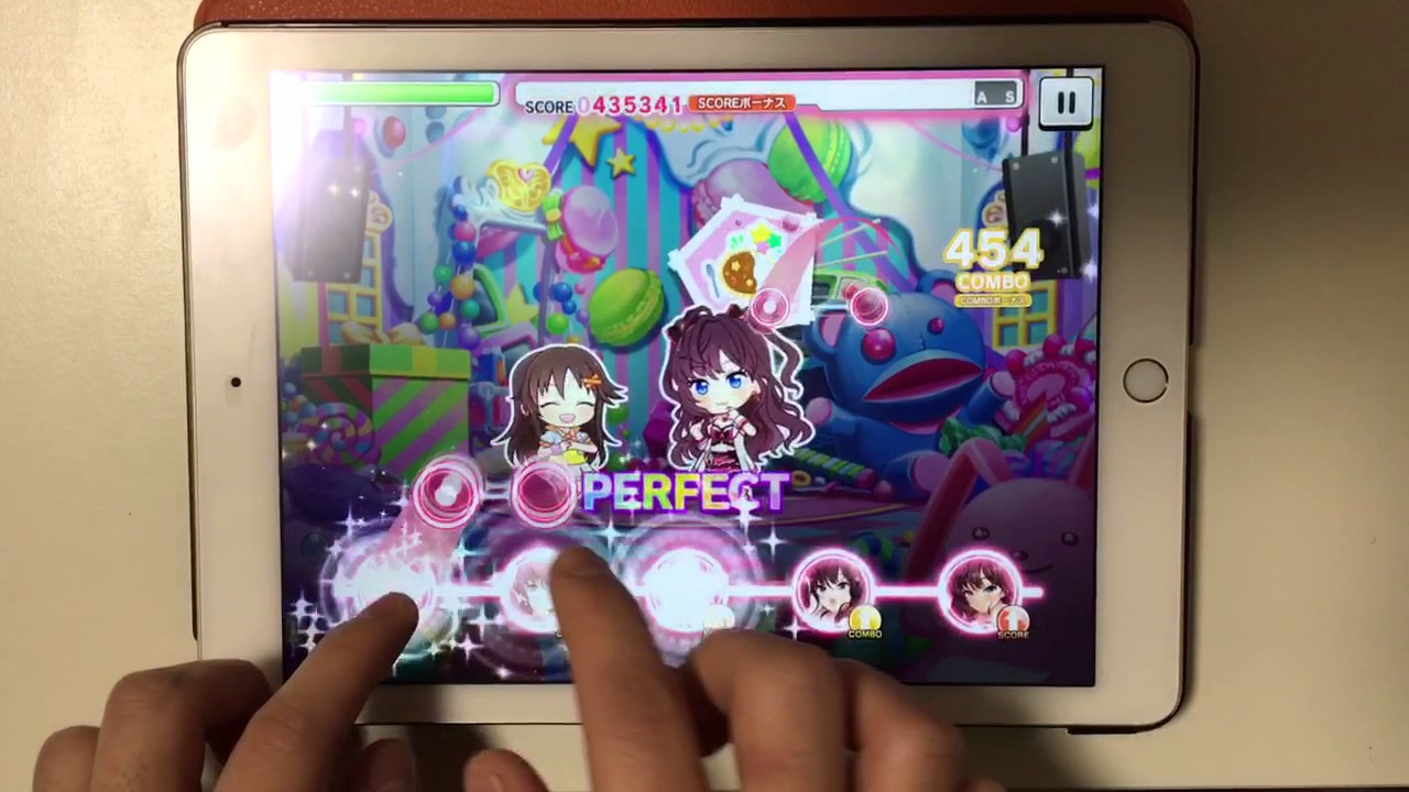 デレステap あんきら 狂騒曲 Master All Perfect 手元 Youtube