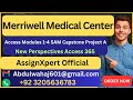 Merriwell Medical Center Access Modules 1-4 SAM Capstone Project A #MerriwellMedicalCenter