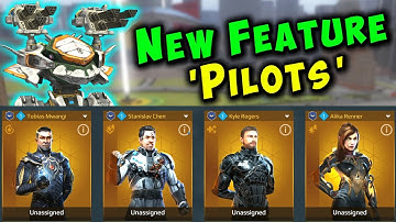 War Robots [5.1] New PILOTS & SKILLS Feature - Test Server Gameplay WR