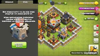 Clash OF Clans Sınırsız Para,Sınırsız İksîr,Sınırsız Elmas, Hileli Köy