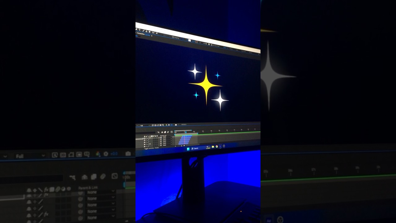 You won’t believe how easy it is to create a sparkle in After Effects 
