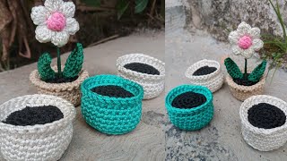 SUPER EASY Crochet Hanging Vines with Dangling Flowers