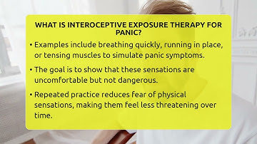 What Is Interoceptive Exposure Therapy For Panic? - Face Your Phobias