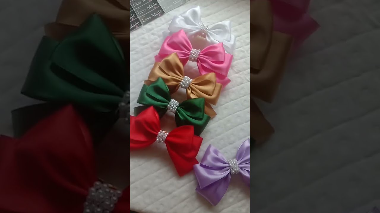  Lassmade Satin Ribbon Pinched Bows Best For Teens N Adults