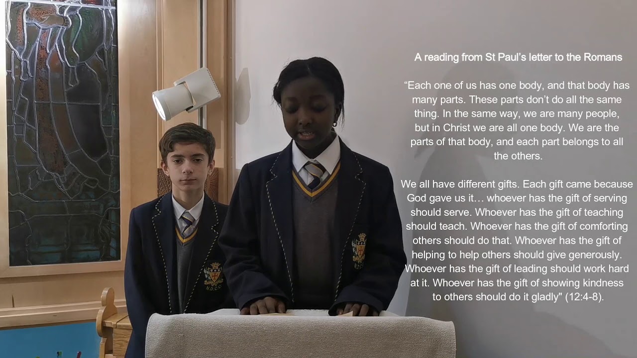 Year 7 Dedication Service 2020
