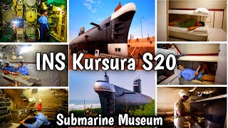Indias First Submarine Museumins Kursura S20 Submarine Of Indian Navy Top Place To Visit In Vizag