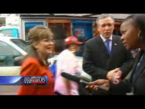 Sarah Palin, George Bush, Bill Clinton @ Belmont D...