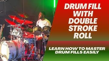 Drum Fill With The Double Stroke Rudiment 🥁