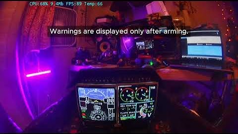 Next-Gen FPV Cockpit Display for RC Planes | Super Tucano Inspired Artificial Horizon